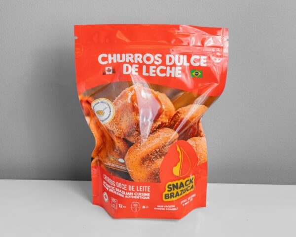 Churros Dulce De Leche Frozen Bag - Snack Brazuca