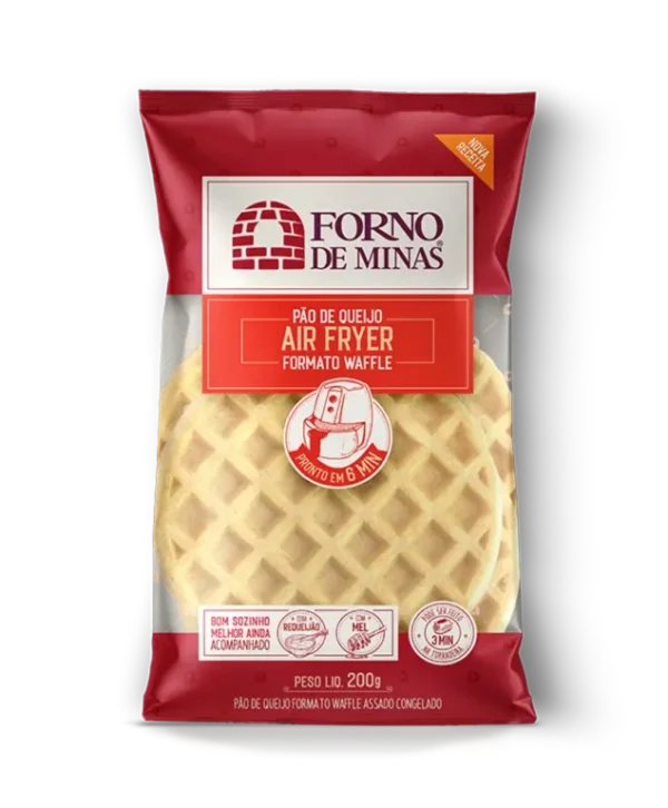 Waffle Pão de Queijo - Forno de Minas