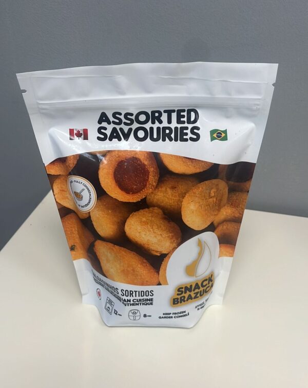 Assorted Savouries Frozen Bag - Snack Brazuca