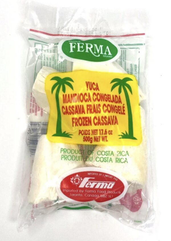 Mandioca Congelada (Frozen Cassava)