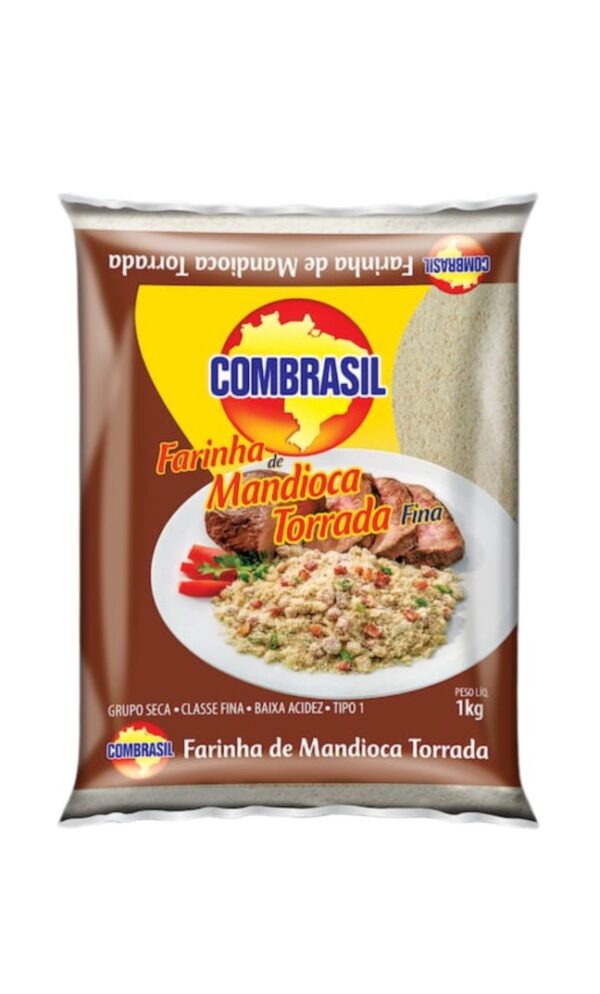 Toasted Cassava Flour 1kg COMBRASIL