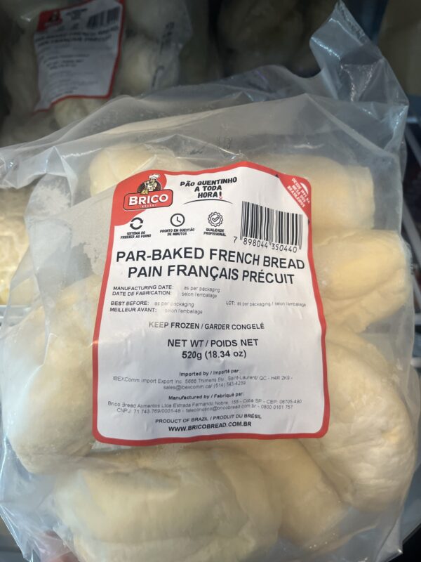 [Frozen] Pão francês Brico